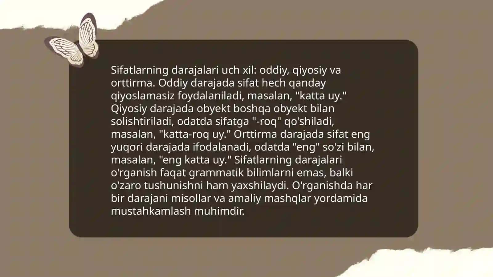 sifat soʻz turkumini oʻrganishda interfaol usullarni qoʻllash 4