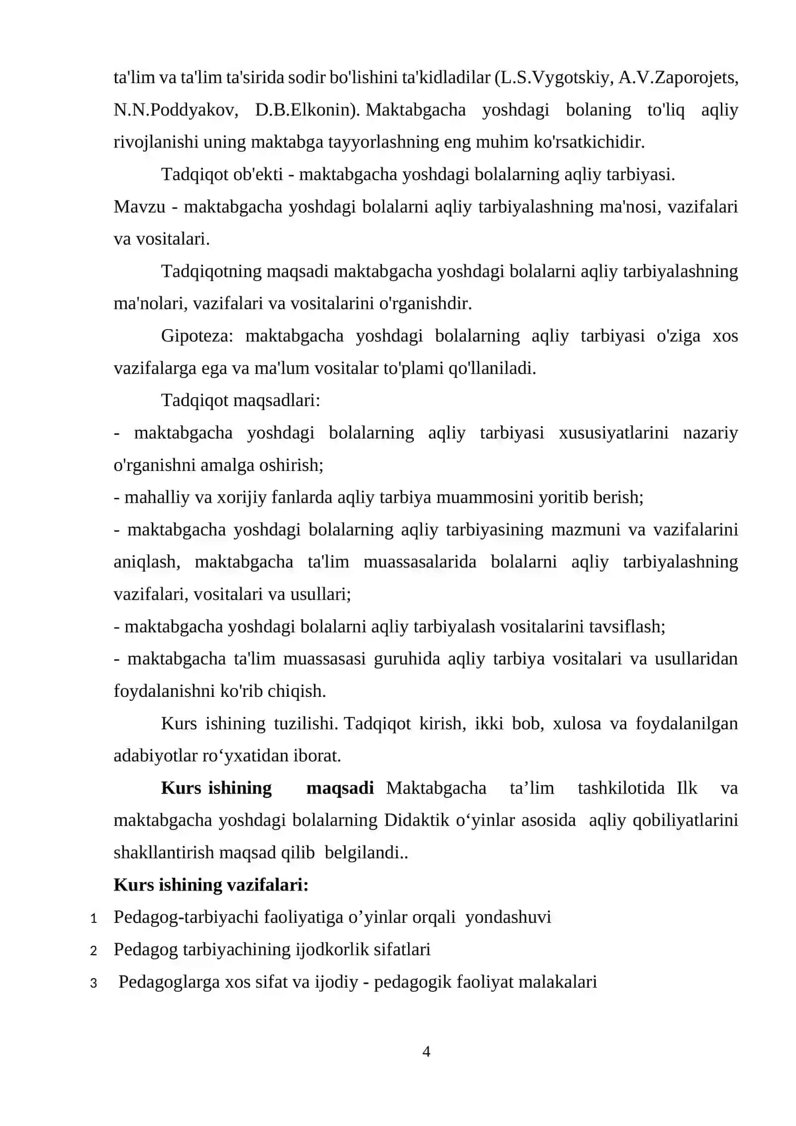 Maktabgacha ta’lim yoshidagi bolalarga aqliy tarbiya berish usul va metodlari 4