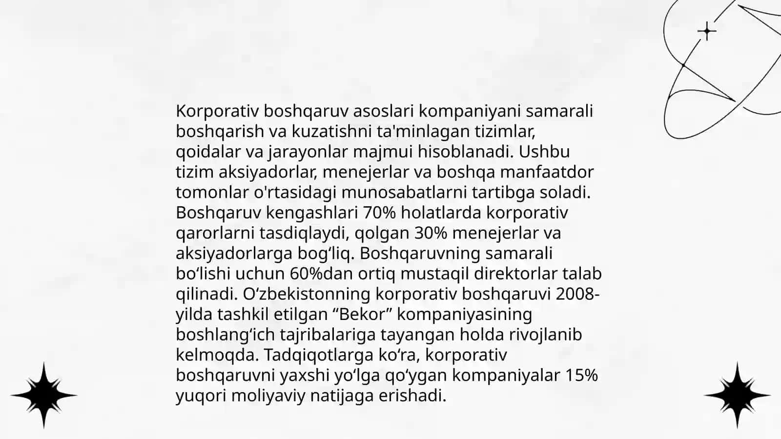 Sherikchilik va karparatsiya huquqlari 4