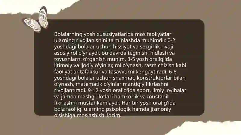 Maktabgacha ta'lim tashkilotlarida tarbiyalanuvchilar faoliyatini rivojlantirishning loyihalashtirish xususiyatlari 4