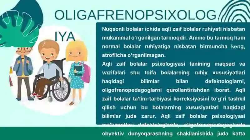 Maxsus psixologiya fanining predmeti maqsadi vazifalari va uslublari 4