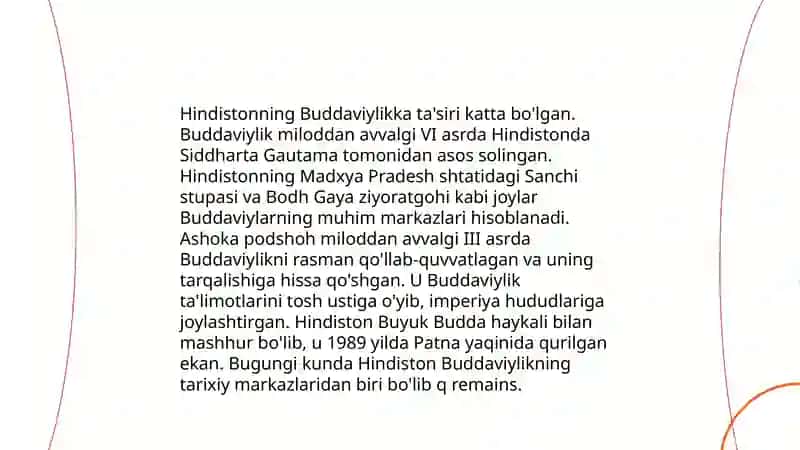Buddaviylik ning paydo boʻlishi, aqidalari, asosiy yoʻnalishlari, ta'limotlari 4