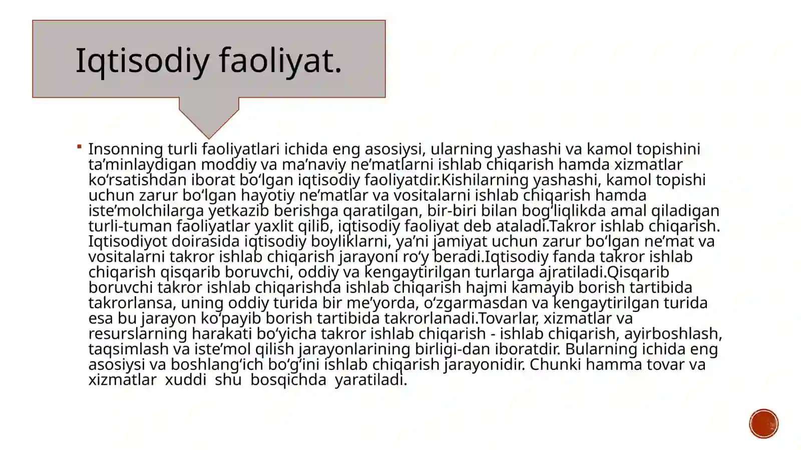 Iqtisodiyot nazariyasi fanining shakllanishi va rivojlanishida iqtisodiy ta’limotlarning o’rni 4