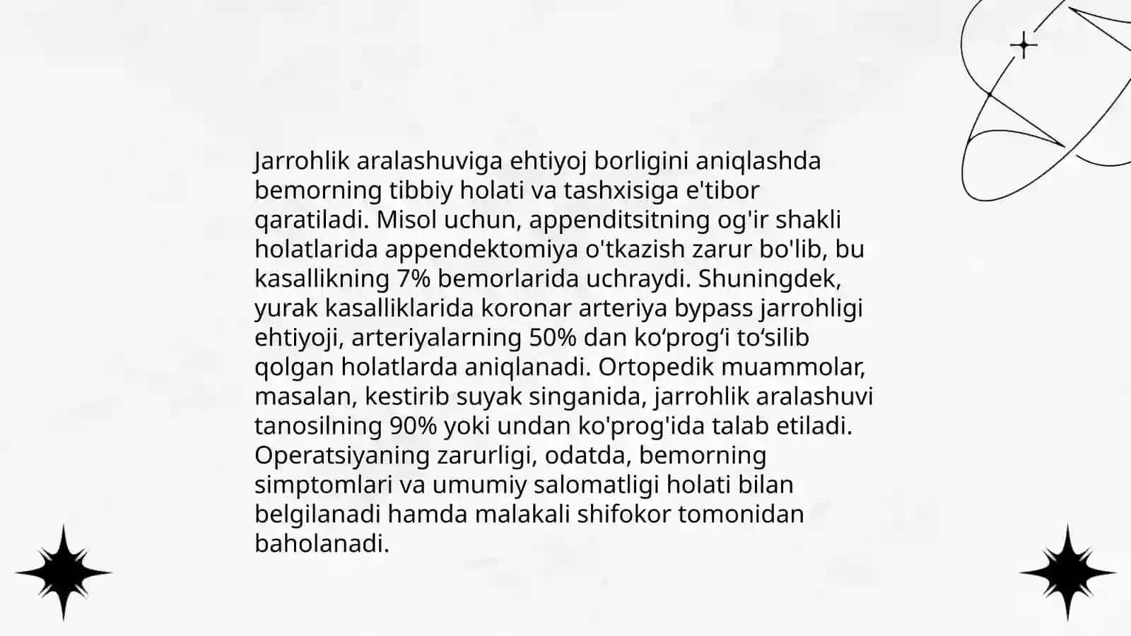 Xirurgik bemorlarni tekshirish 4