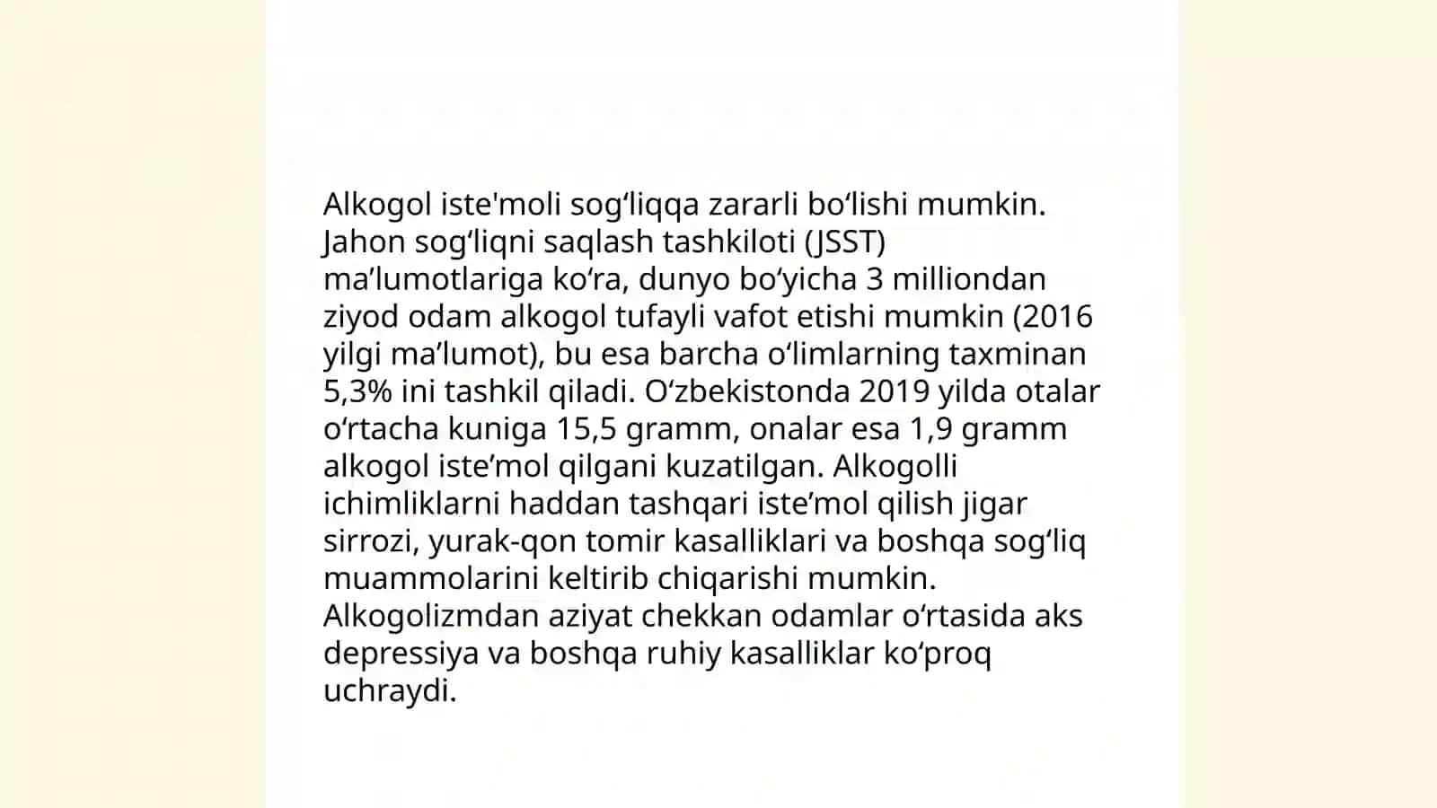 O'smirlardagi zararli odatlar.Xotira va oliy asab faoliyati 4