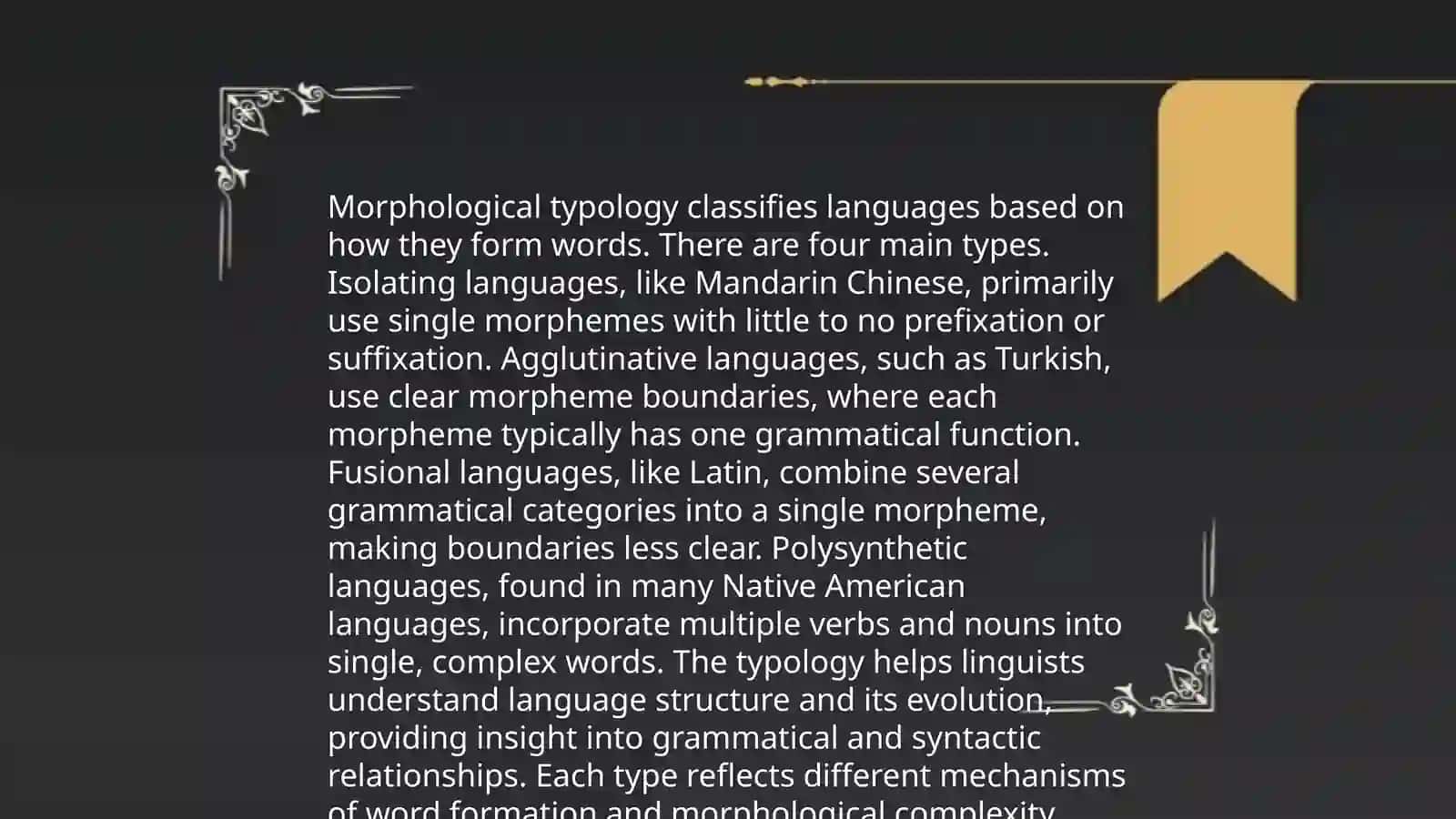 Phonological Typology 4