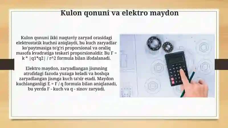 Elektr maydonini hisoblash 4