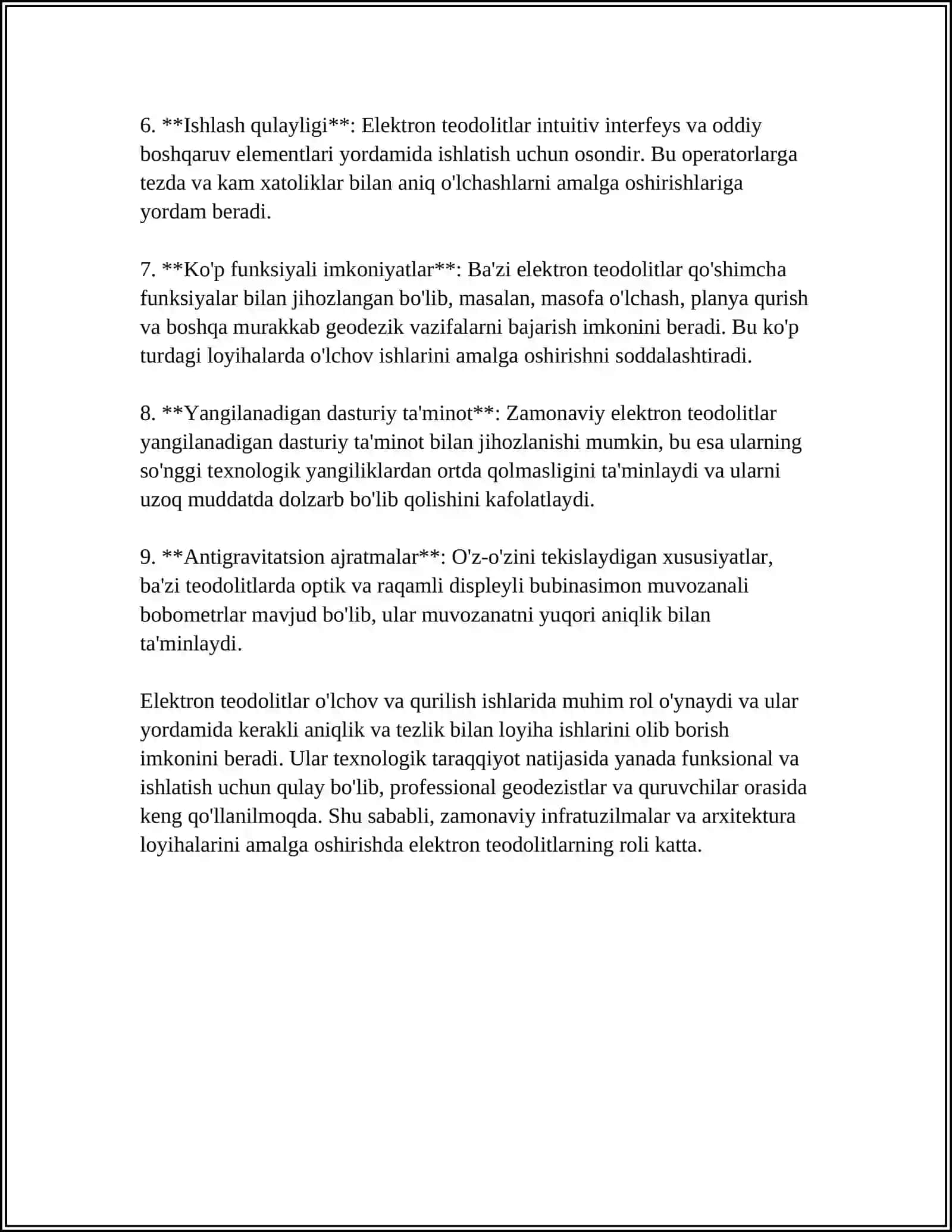 ELEKTRON TEODOLIT TURLARI,TASNIFI TUZILISHI VA QISMLARI 4