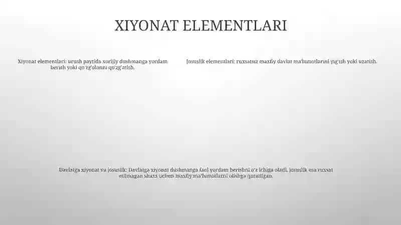 Davlat Sirlarni Oshkor Qilish Jinoyati Va Uni Davlatga Hoinlik Qilish Hamda Josuslik Jinoyatlarni Farqi Hasan 4