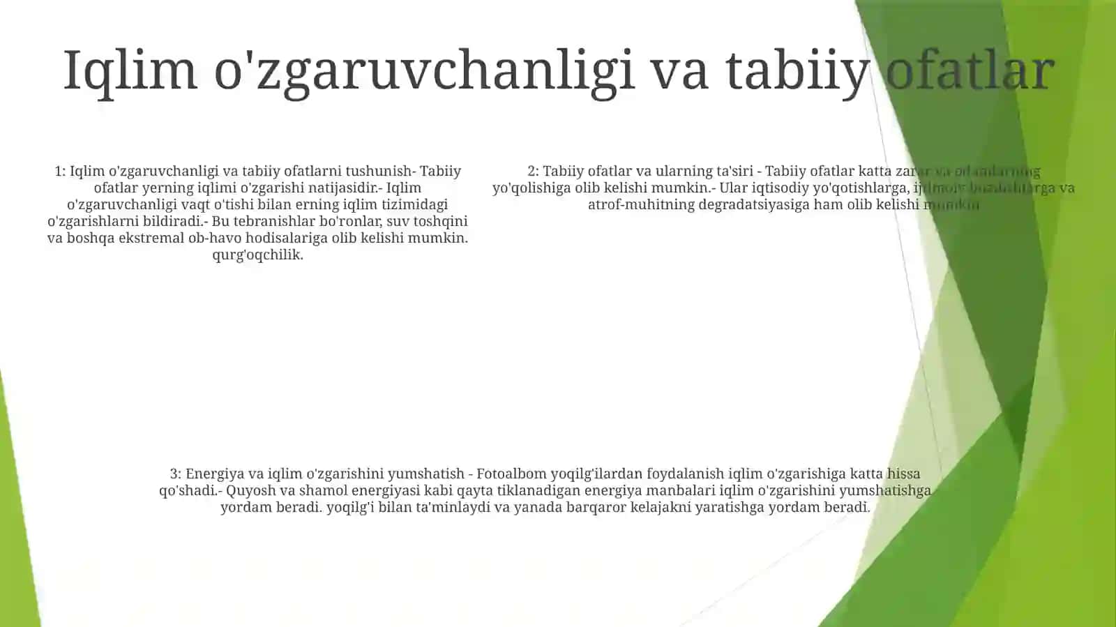 Ishdan Chiqish Va Buzilishlarining Sabablari,Energetika Sohasida 4