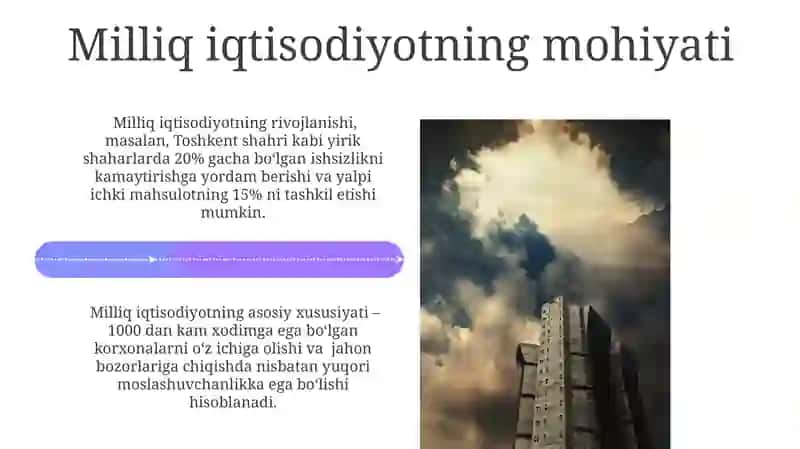 Milliqly iqtisidiyot va uning makroiqtisodiy õlchamlari 4