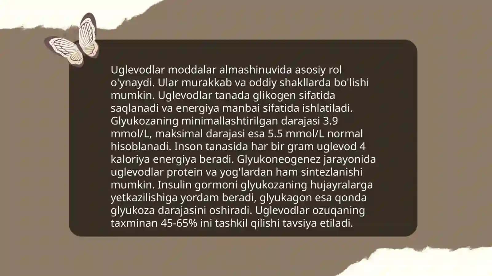 Oziq moddalar almashinuvi jarayoni 4
