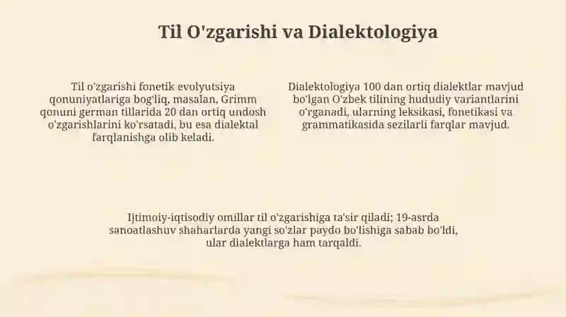 Sotsiolingvistika: Asosiy tushunchalar va yo'nalishlar 4
