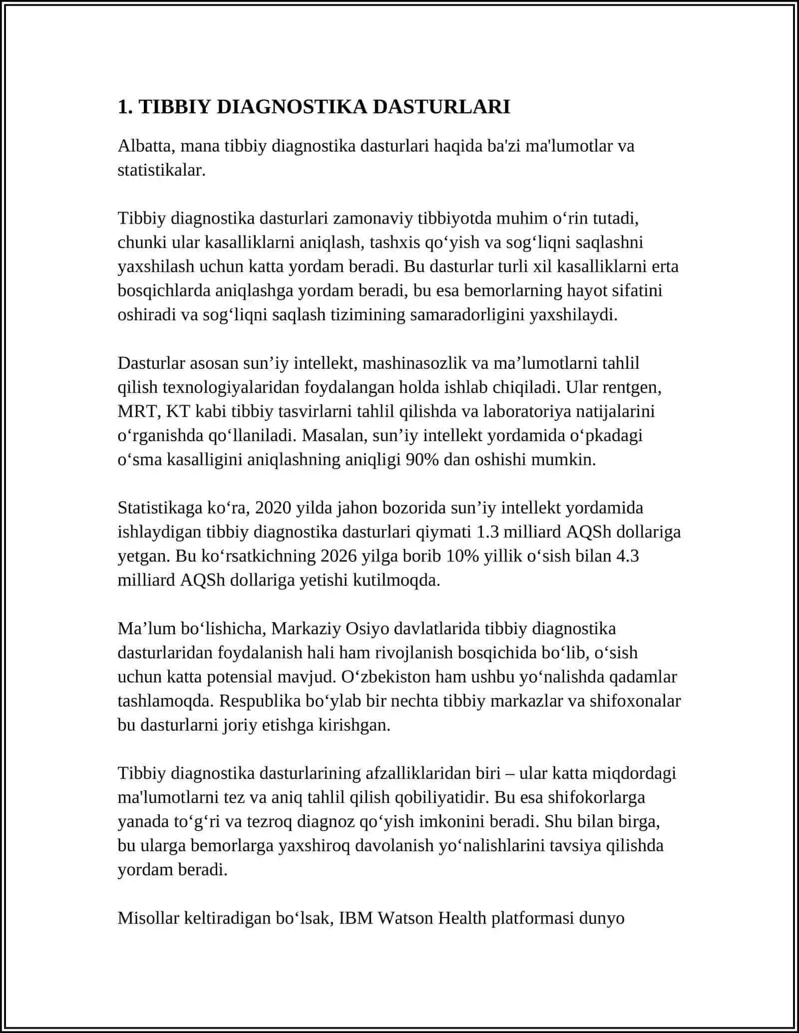 TIBBIY DIAGNOSTIKA DASTURLARI 4