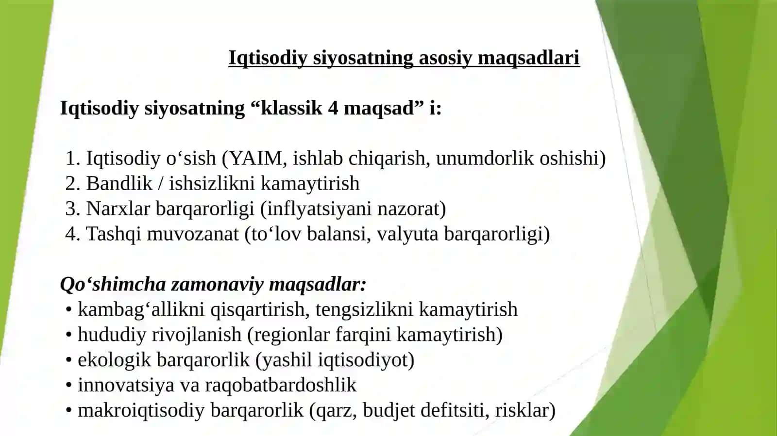 Iqtisodiysiyosat 4