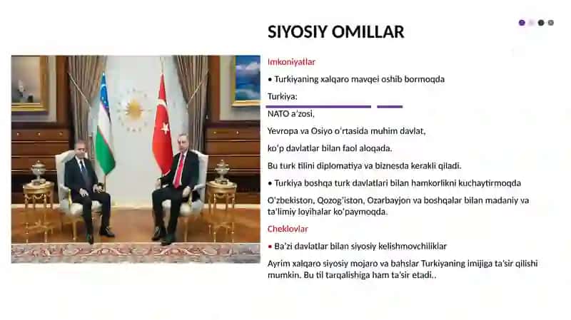 Turk tili xalqaro jahon tillaridan biriga aylana oladimi? tahlil 4