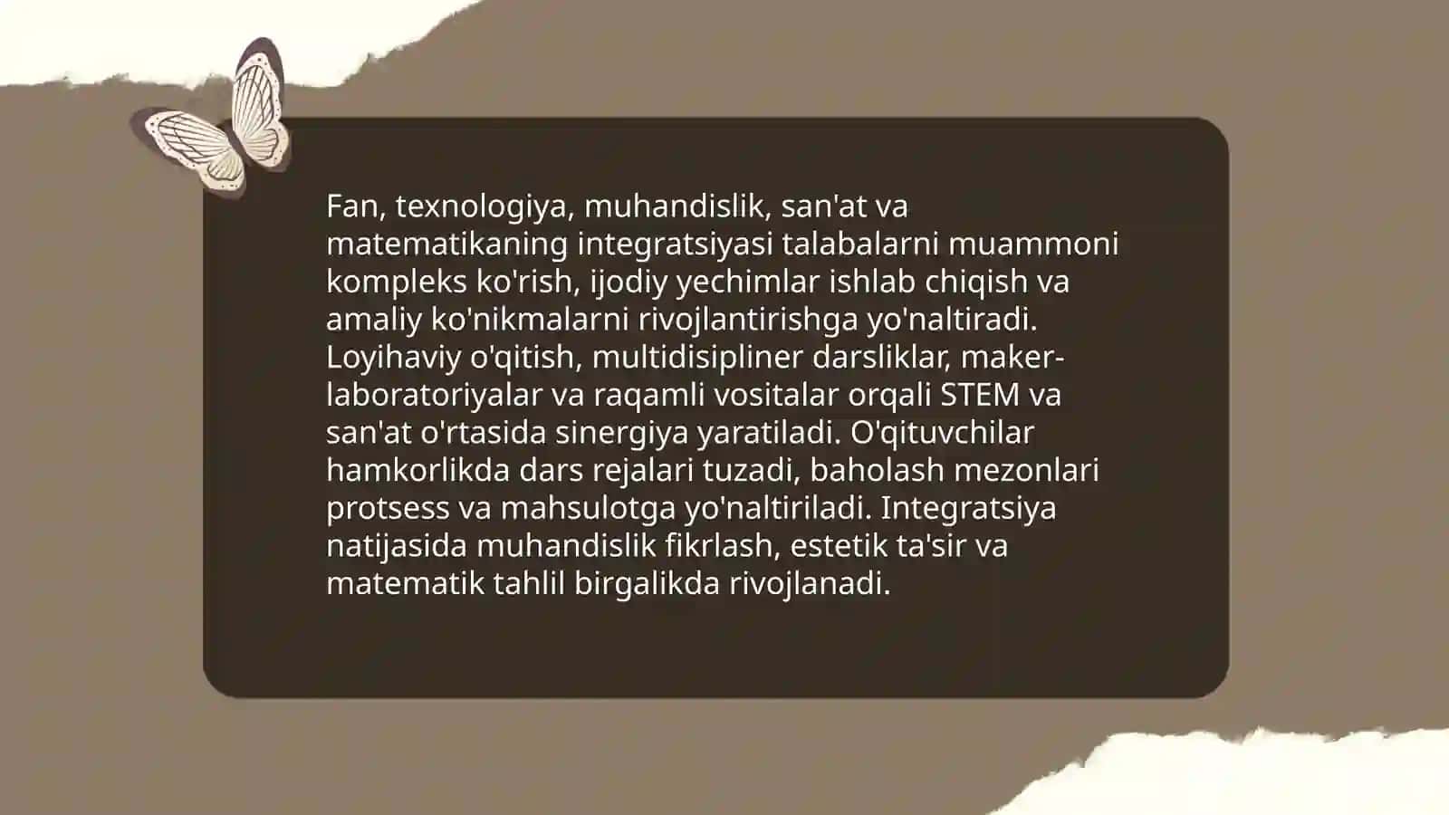 STEAM Ta'lim (STEAM Education) 4