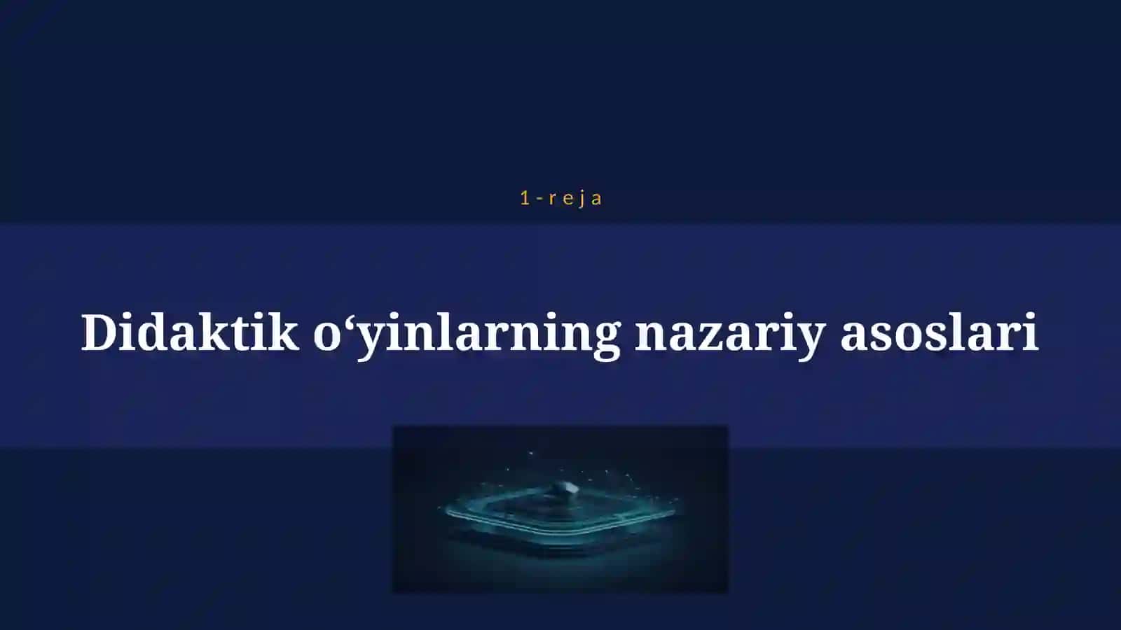 MATEMATIKA DARSLARIDA DIDAKTIK O`YINLAR 4