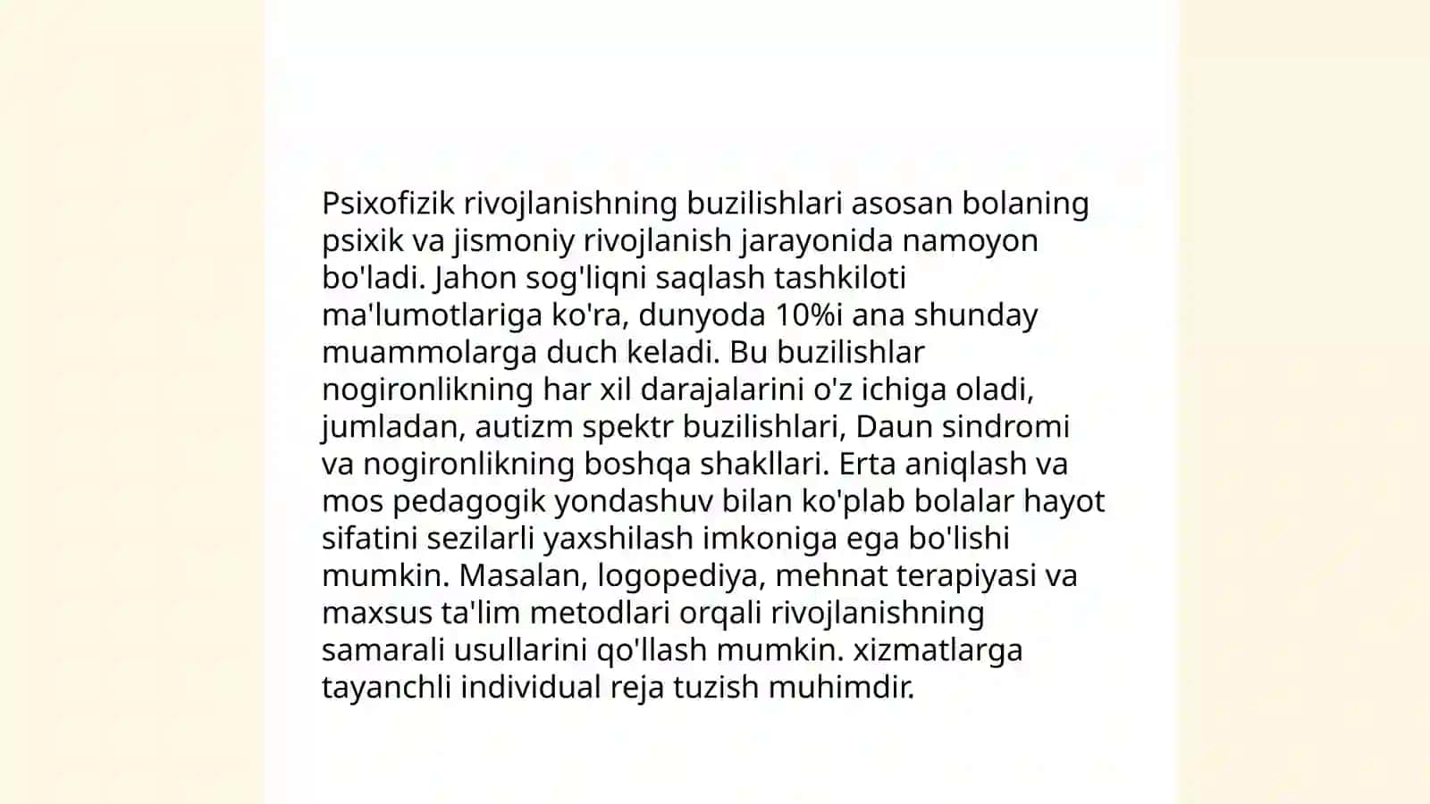 Bolaning psixofizik rivojlanishi 4