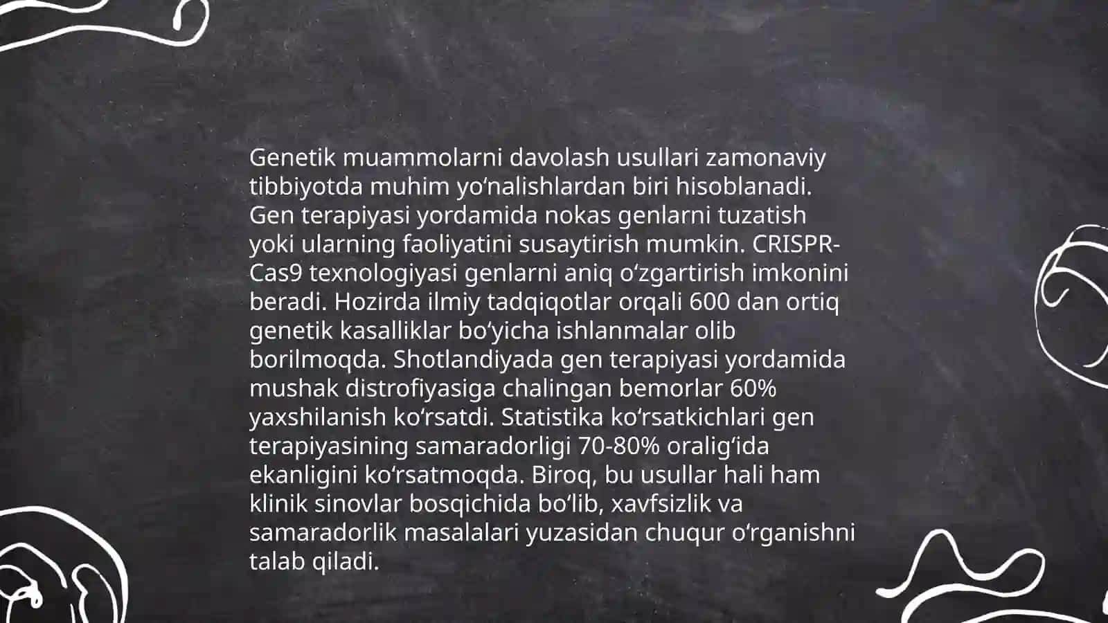 Genoterapiya konseptsiyasining rivojlanishi 4