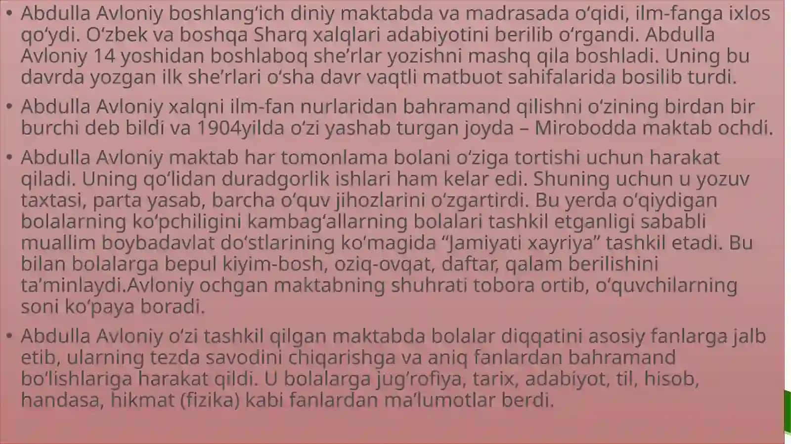 ABDULLA AVLONIY HAYOTI VA IJODI 4