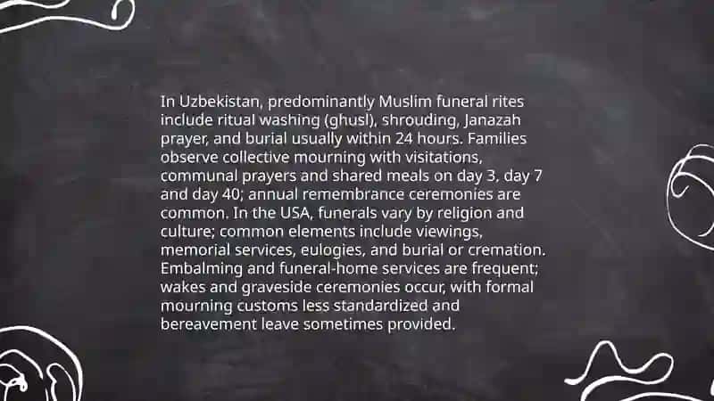 Customs and traditions of Uzbekistan, USA 4