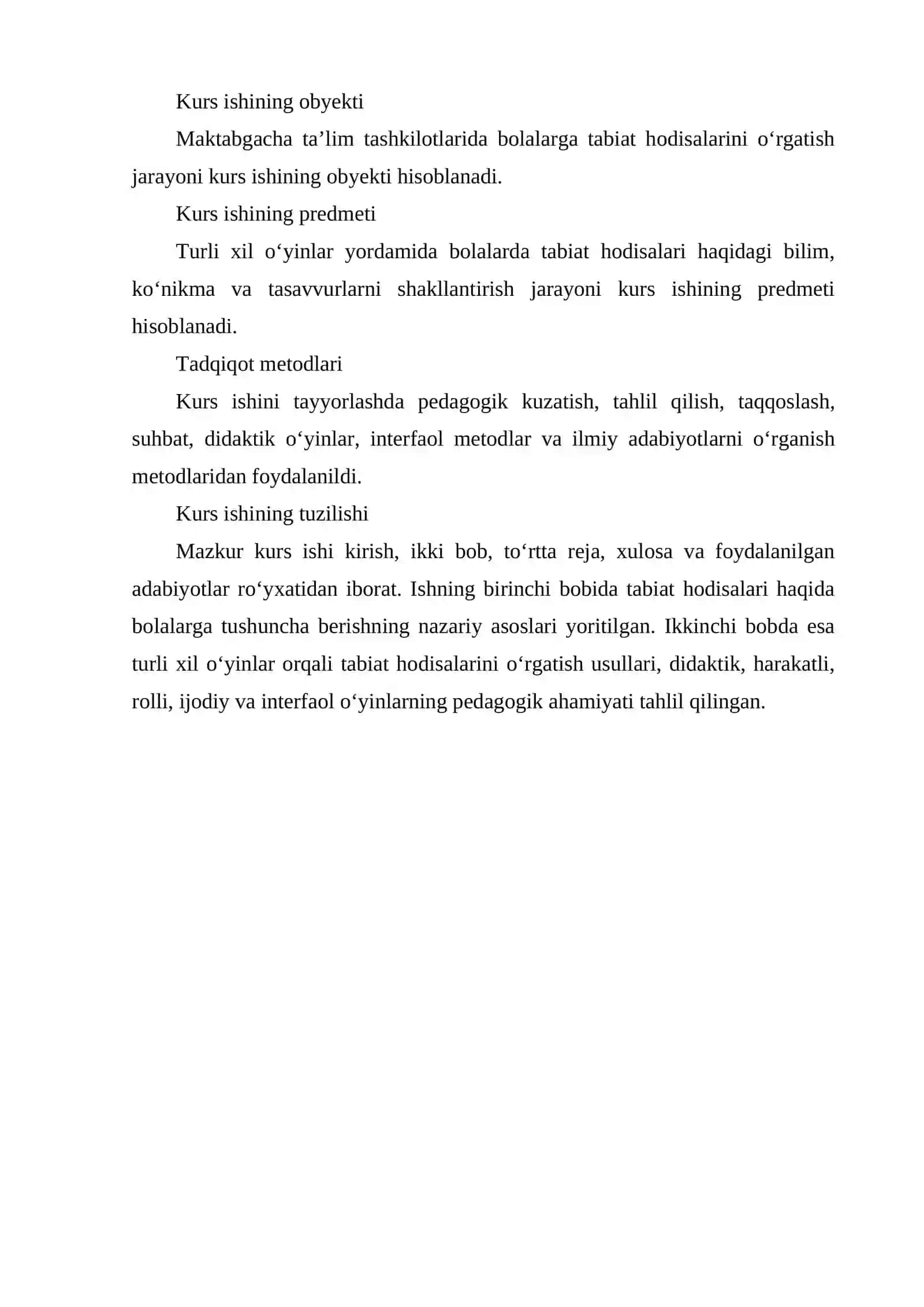 TABIAT HODISALARINI TURLI XILDAGI OʻYINLAR YORDAMIDA BOLALARGA OʻRGATISH 4