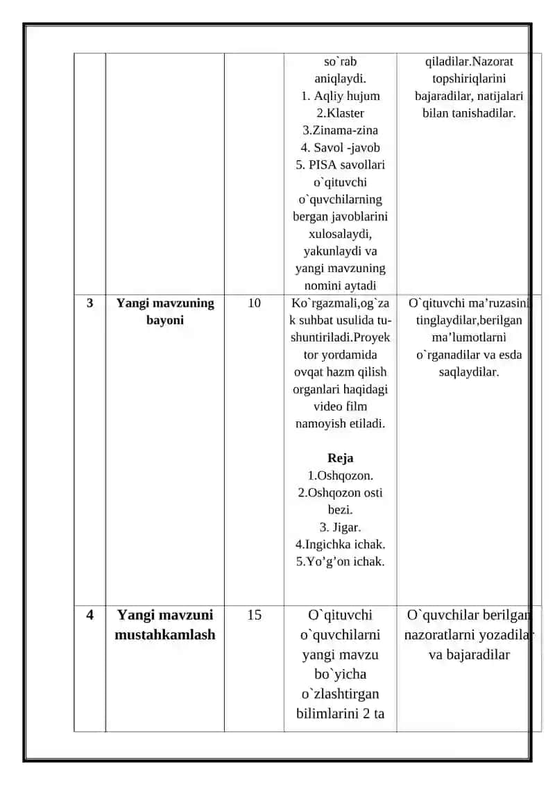Ovqat hazm qilish sistemasi organlarining tuzilish va funksiyasi 4