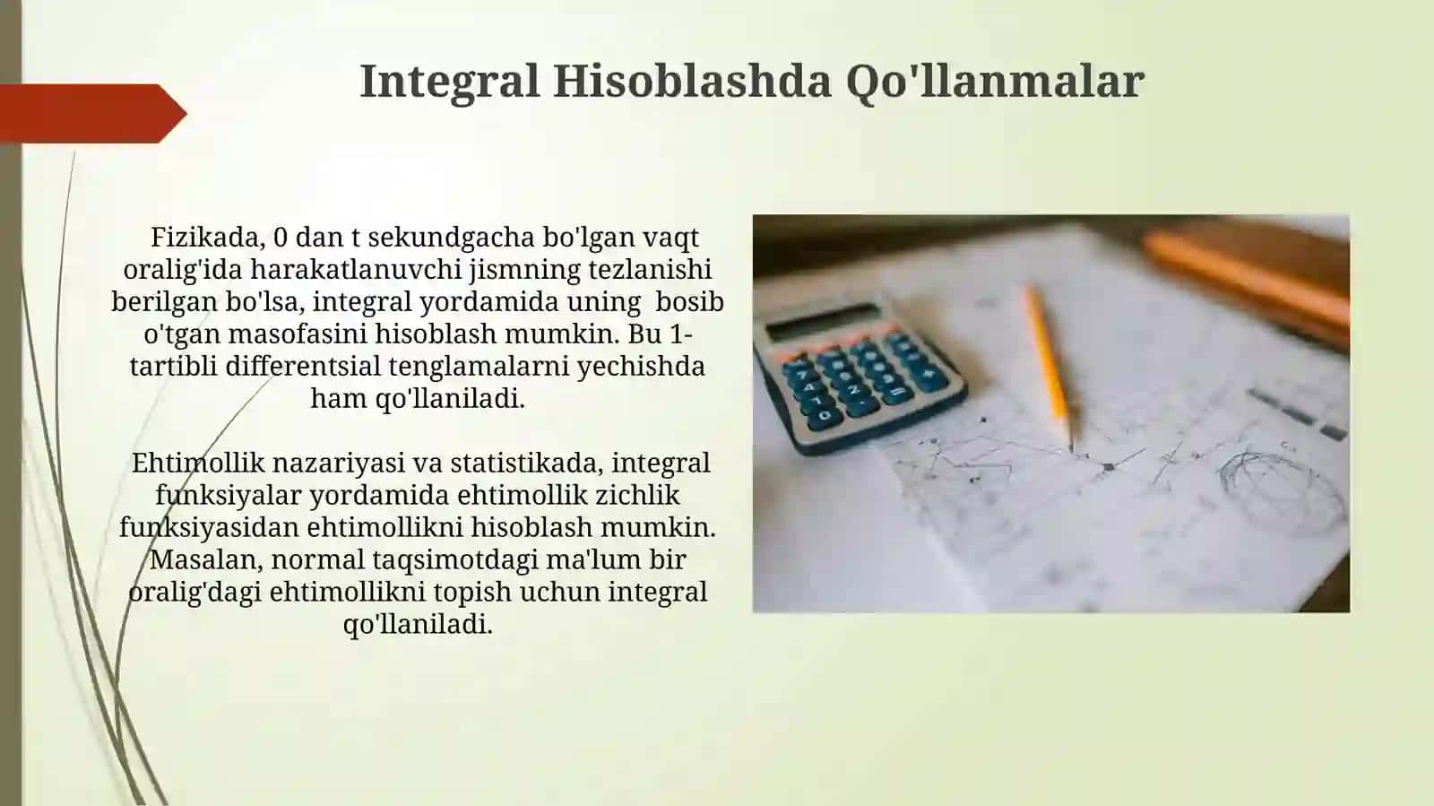 Integral funksiyalarni integrallash 4