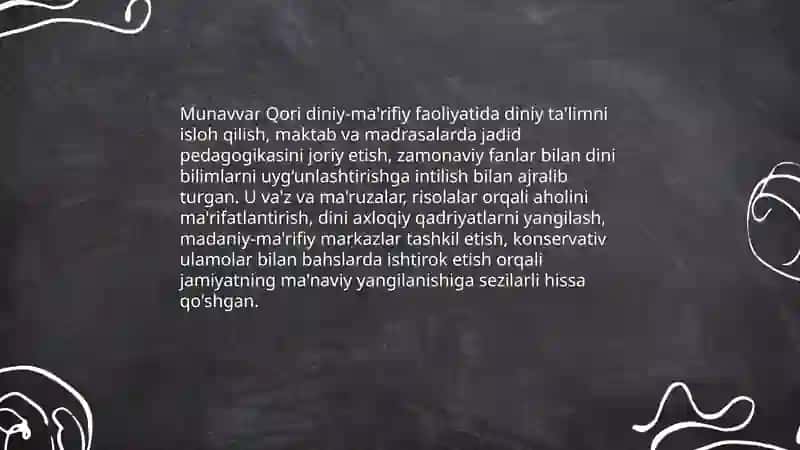 Jadid ma’rifatparvarlarining o‘lka ta'lim tizimini isloh etishdagi roli (Avloniy, Behbudiy) 4