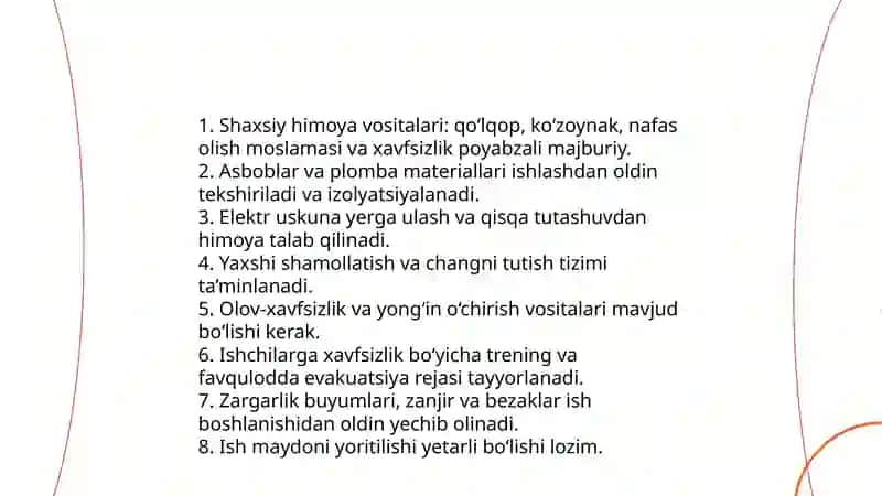 Yakuniy ishlov berish finirlash qoidasi.plombalarga yakuniy ishlov berish uchun asboblar 4