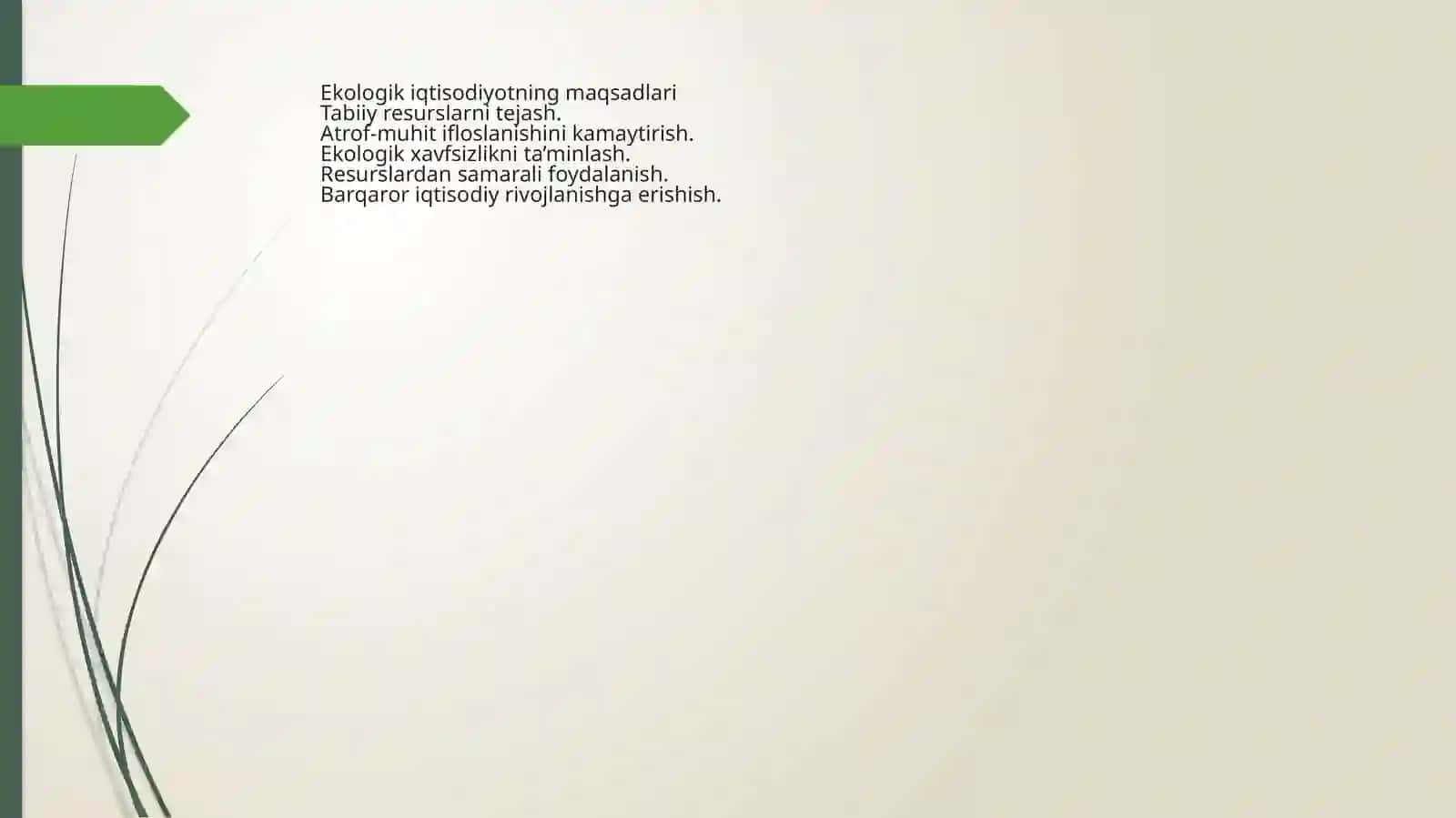 Ekologik iqtisodiyot va atrof-muhit 4