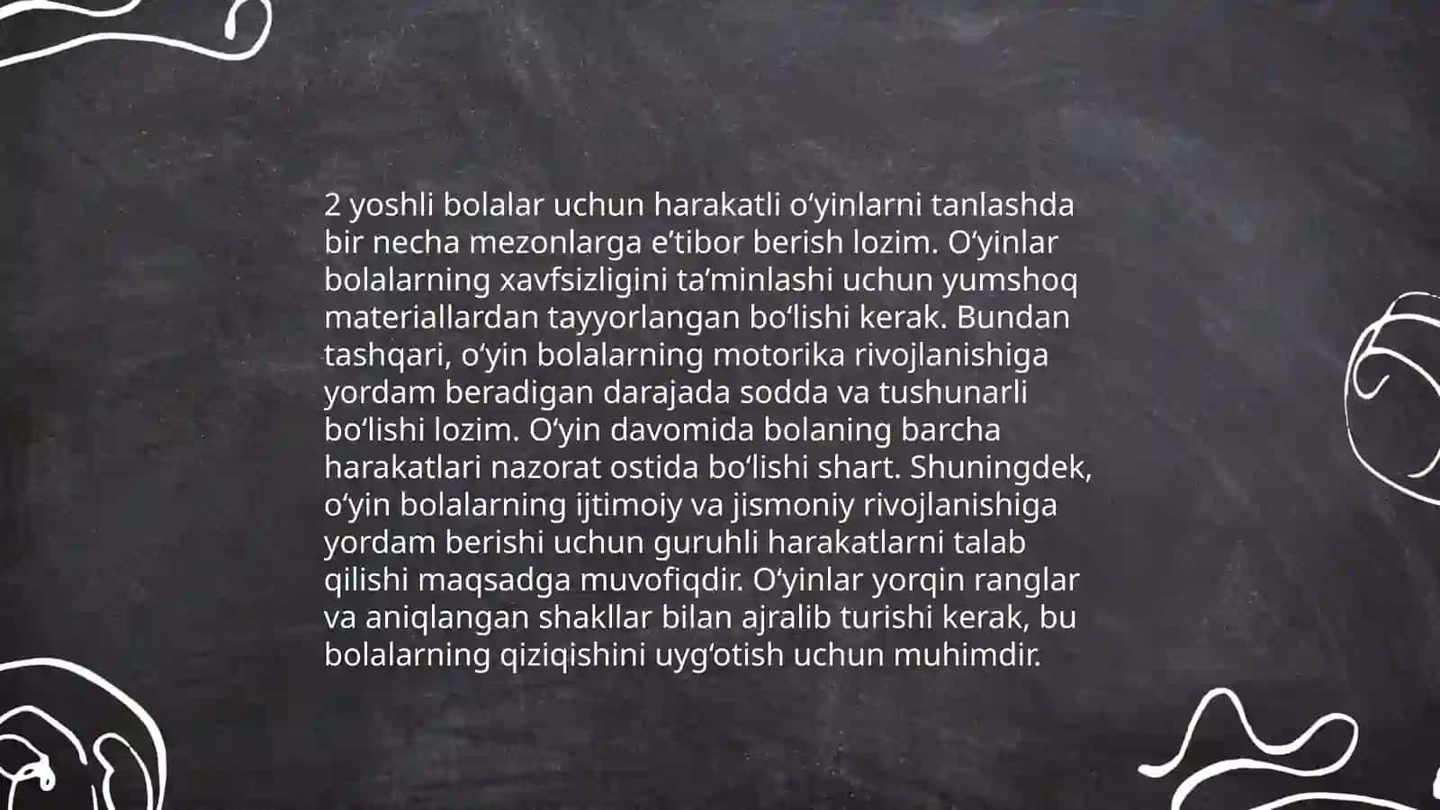 Yoshga mos harakatli o‘yinlarni tanlash mezonlari 4