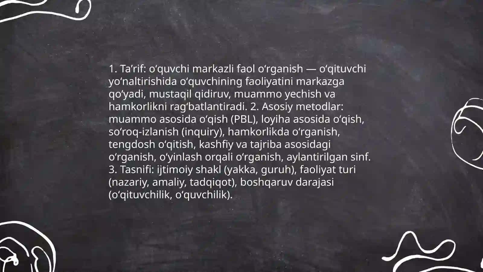 Boshlangʻich sinflarda taʼlim metodlari va ularning tasnifi 4