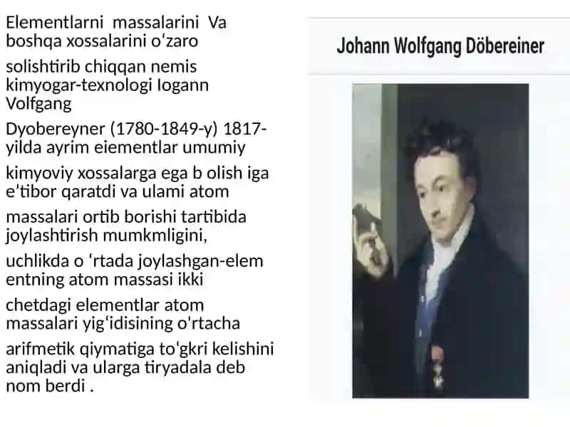 D.I. Mendeleyevning elementlar davriy qonuni 4