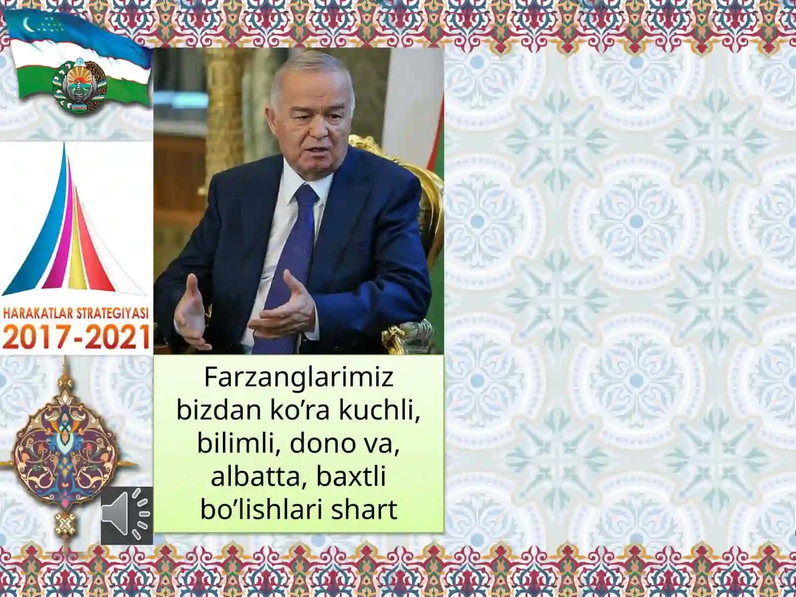 O’zbekiston: milliy tiklanishdan – milliy yuksalish sari 4