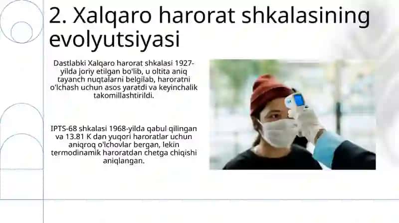 Xalqaro temperatura shkalasi va uning qo‘llanilish 4
