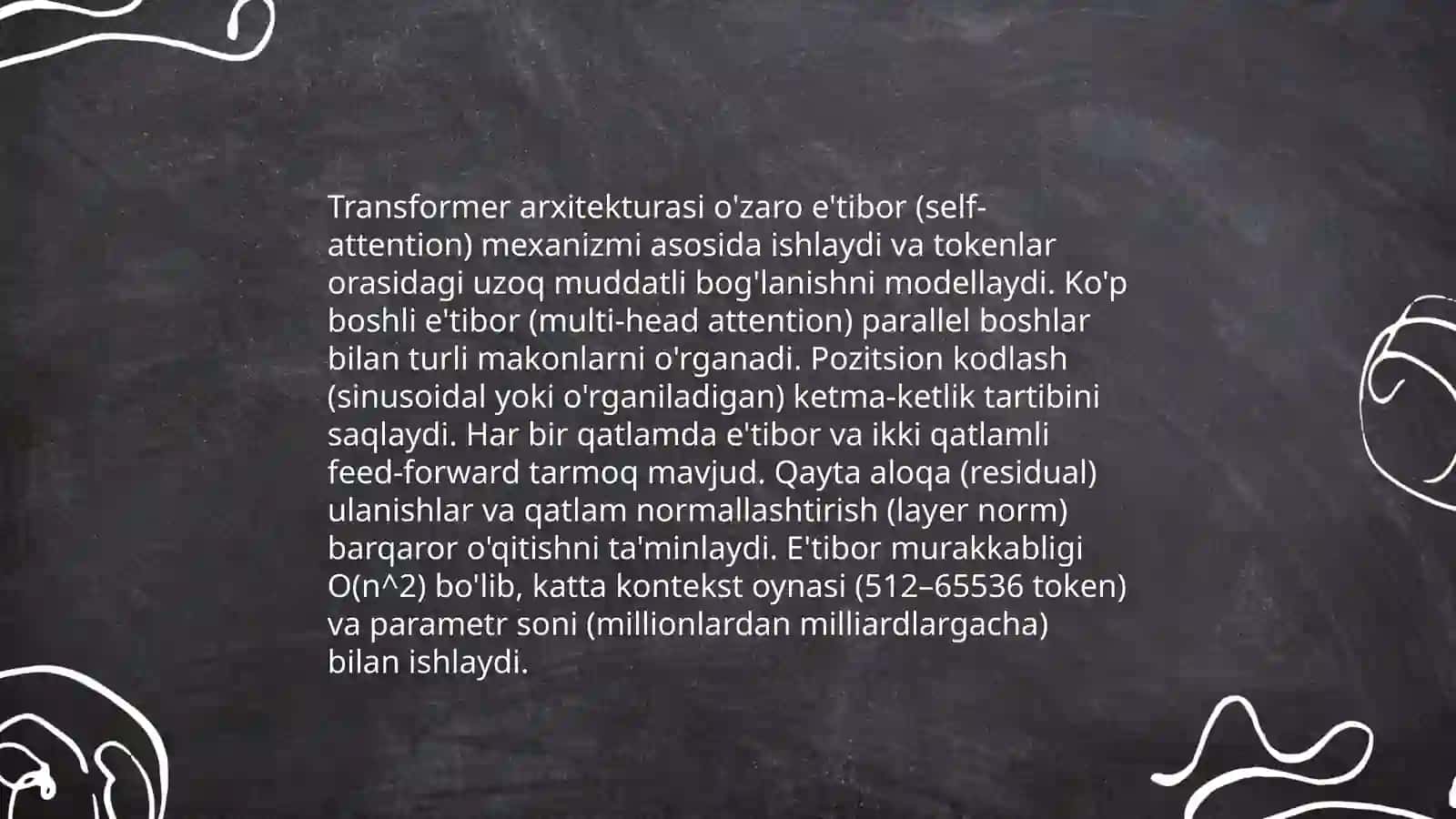 Yirik til modellari 4