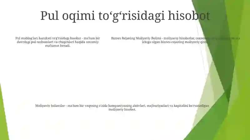 Moliyaviy prognozlar 4