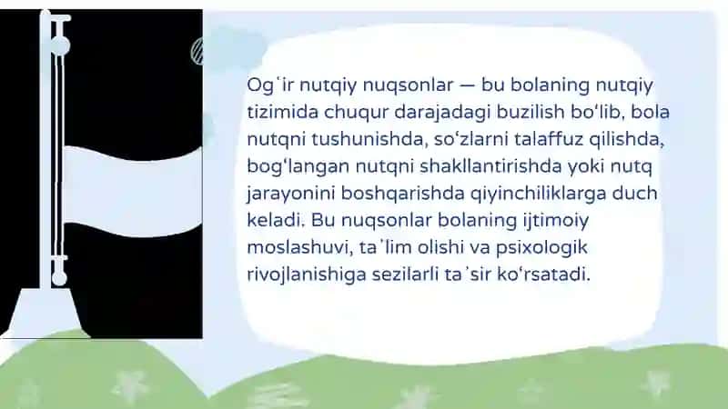 Ogʻir nutqiy nuqsoni bor bolalar 4