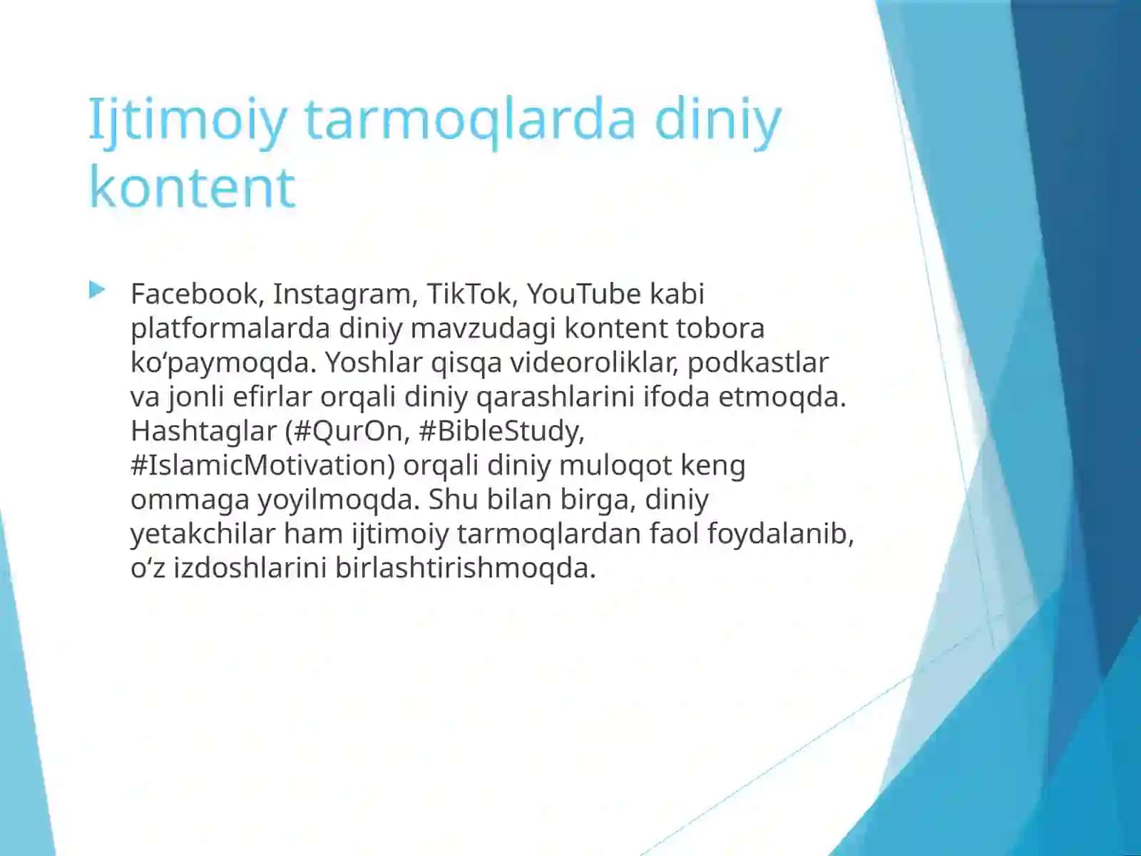 Internet va ijtimoiy tarmoqlarda diniy faollik 4