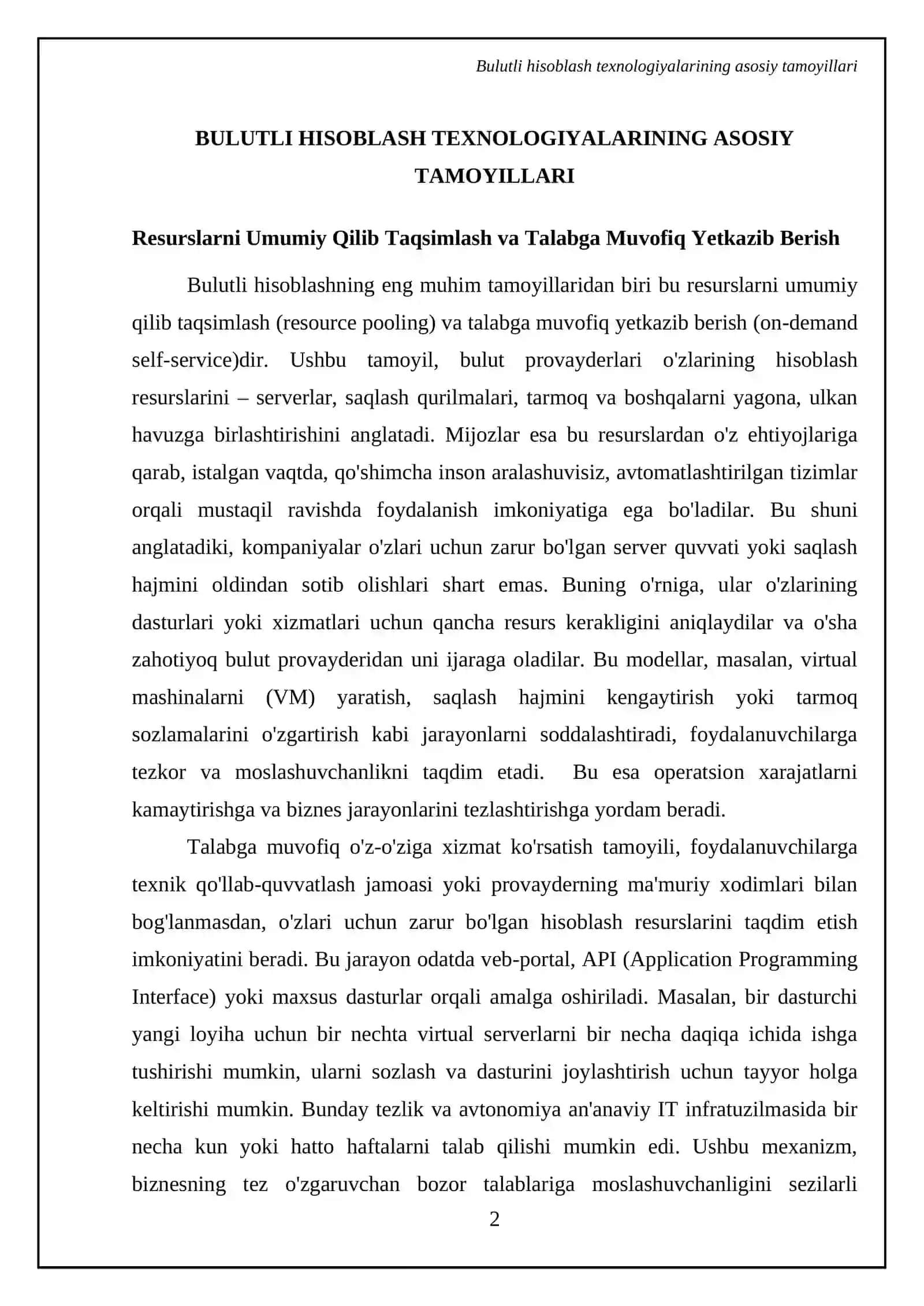 Bulutli hisoblash va malumotlarni saqlash 4