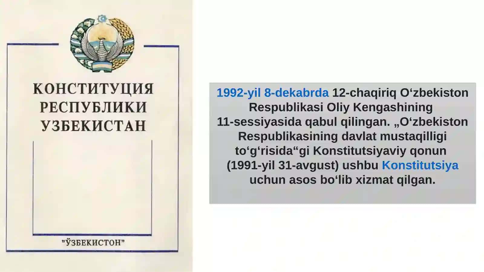 O‘zbekiston Respublikasi Konstitutsiyasi 4