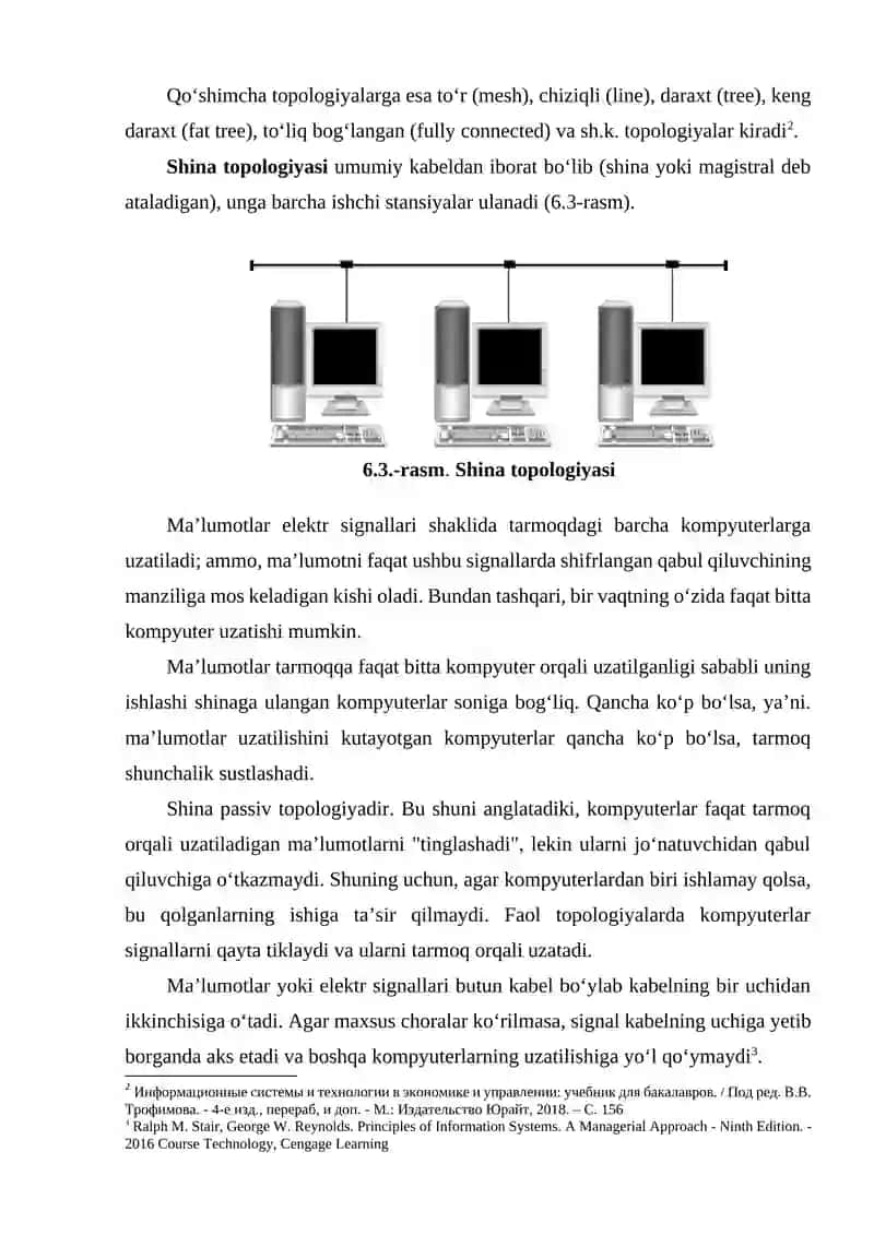 Kompyuter tarmoqlarining tushunchasi va turlari 4