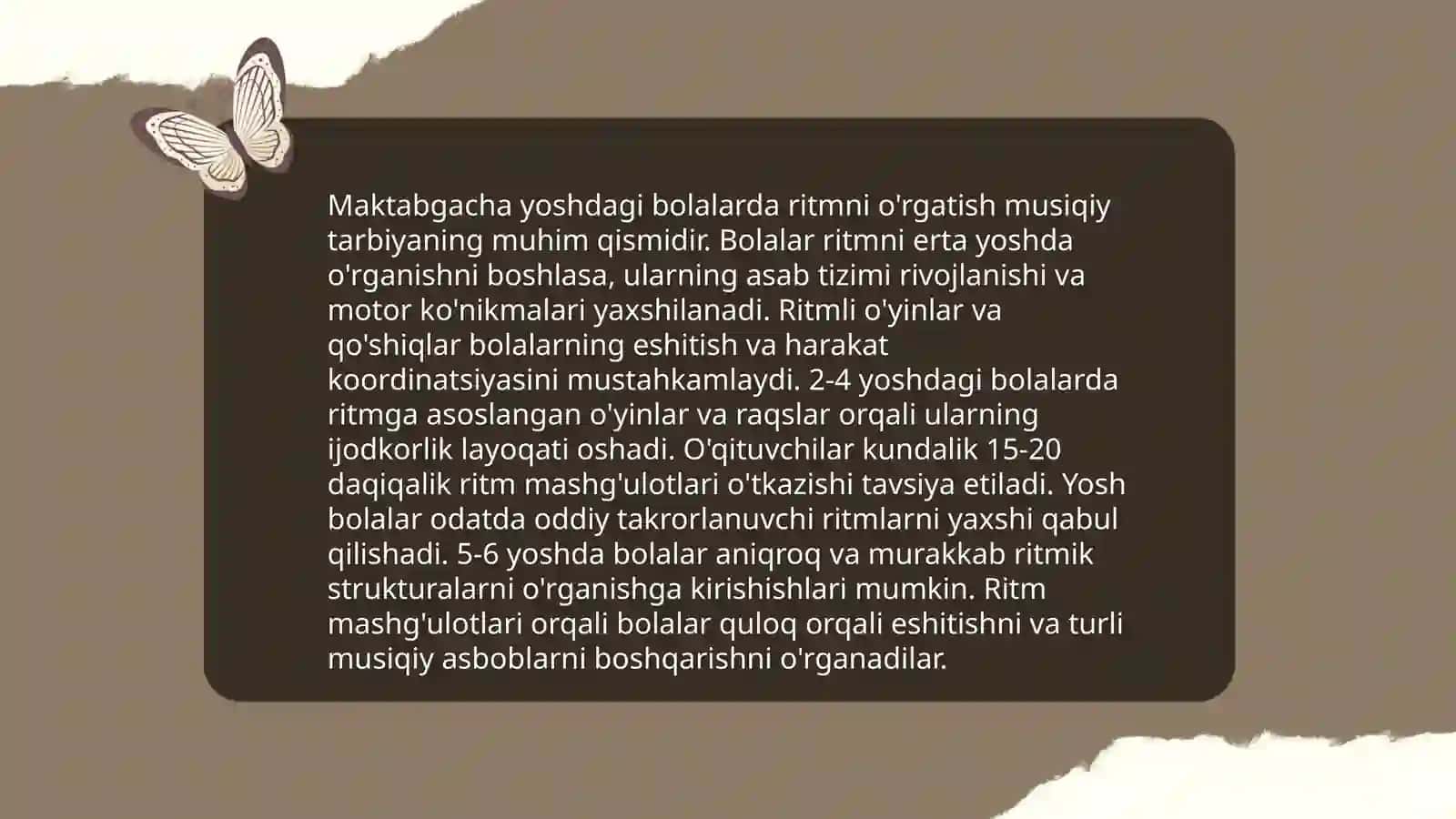 Maktabgacha talimda musiqaning ahamiyati 4