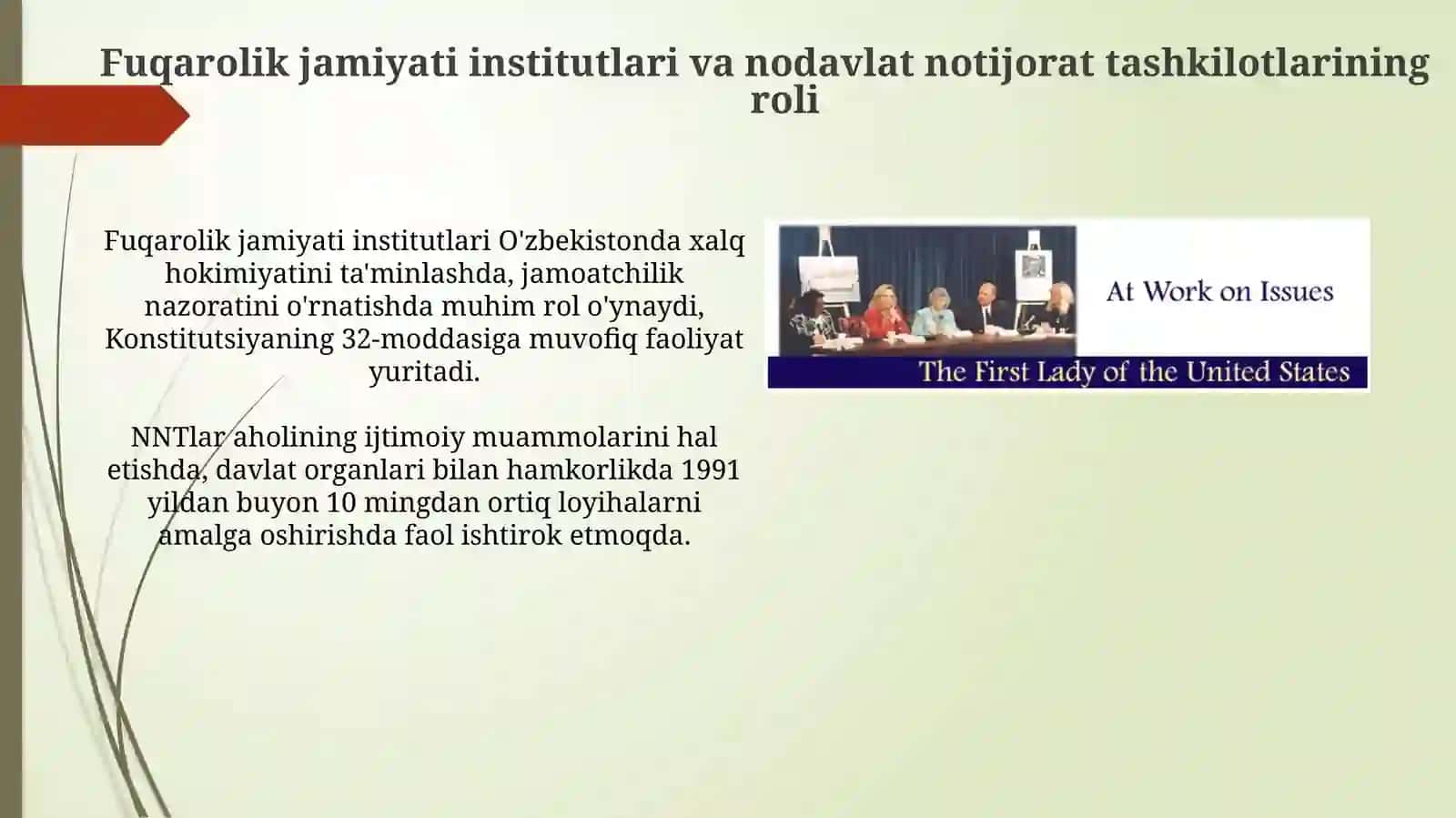 O'zbekistonda demokratik fuqarolik jamiyatining konstitutsiyaviy asoslari 4
