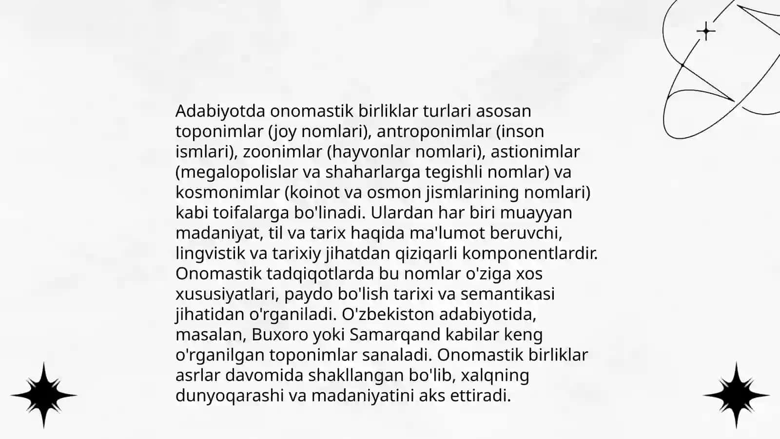 Onomastik birliklarning nazariy asoslari 4