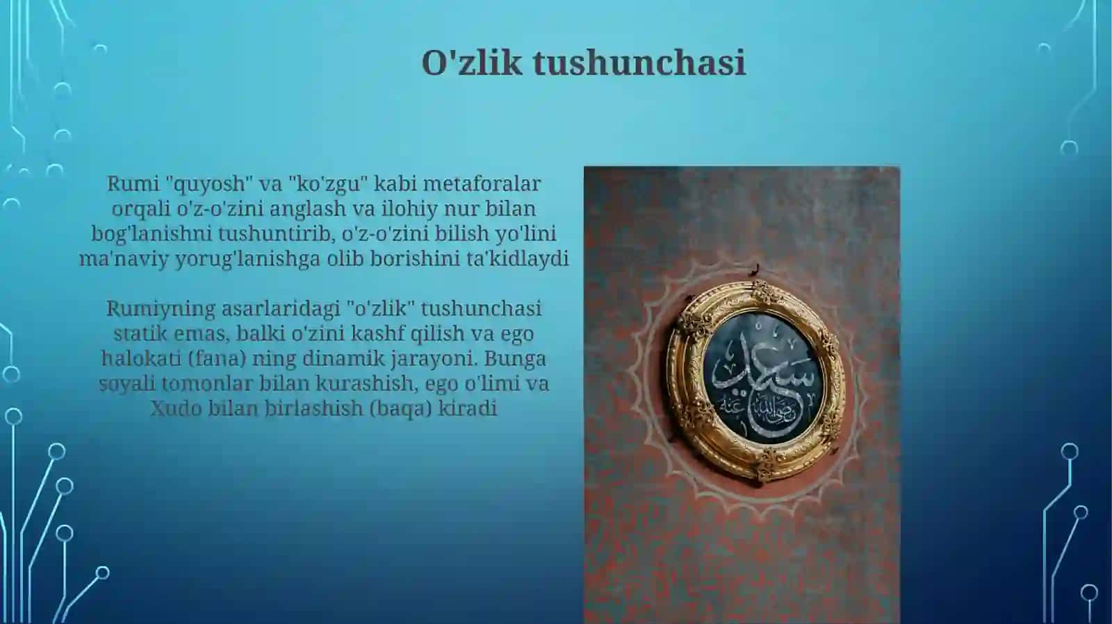 Jaloliddin Rumiyning ,,Ichindagi ichindadir'' asari haqida 4