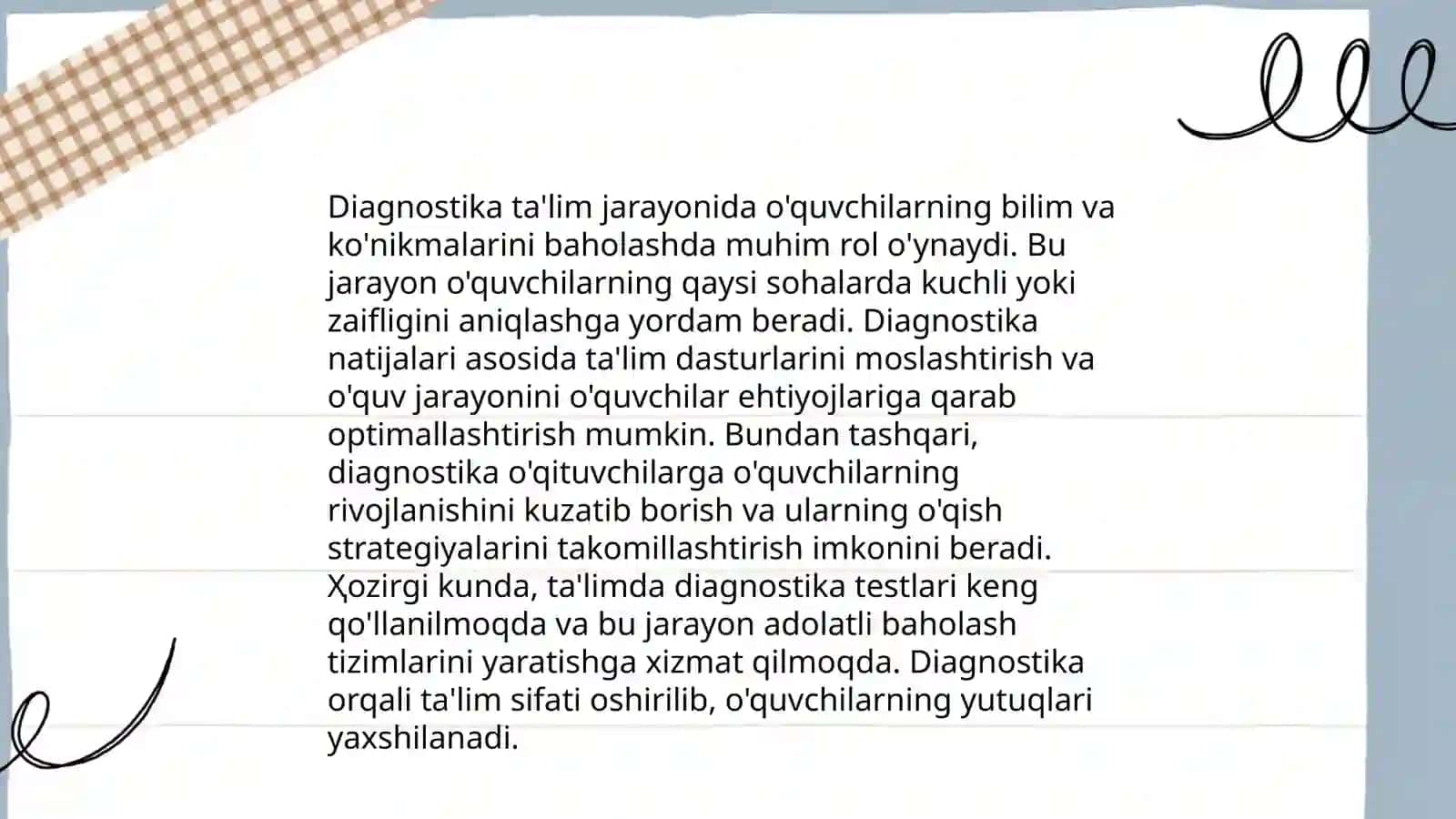 Pedagogik Diagnostika 4