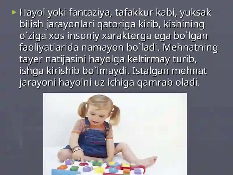 Xayol haqida tushuncha 4